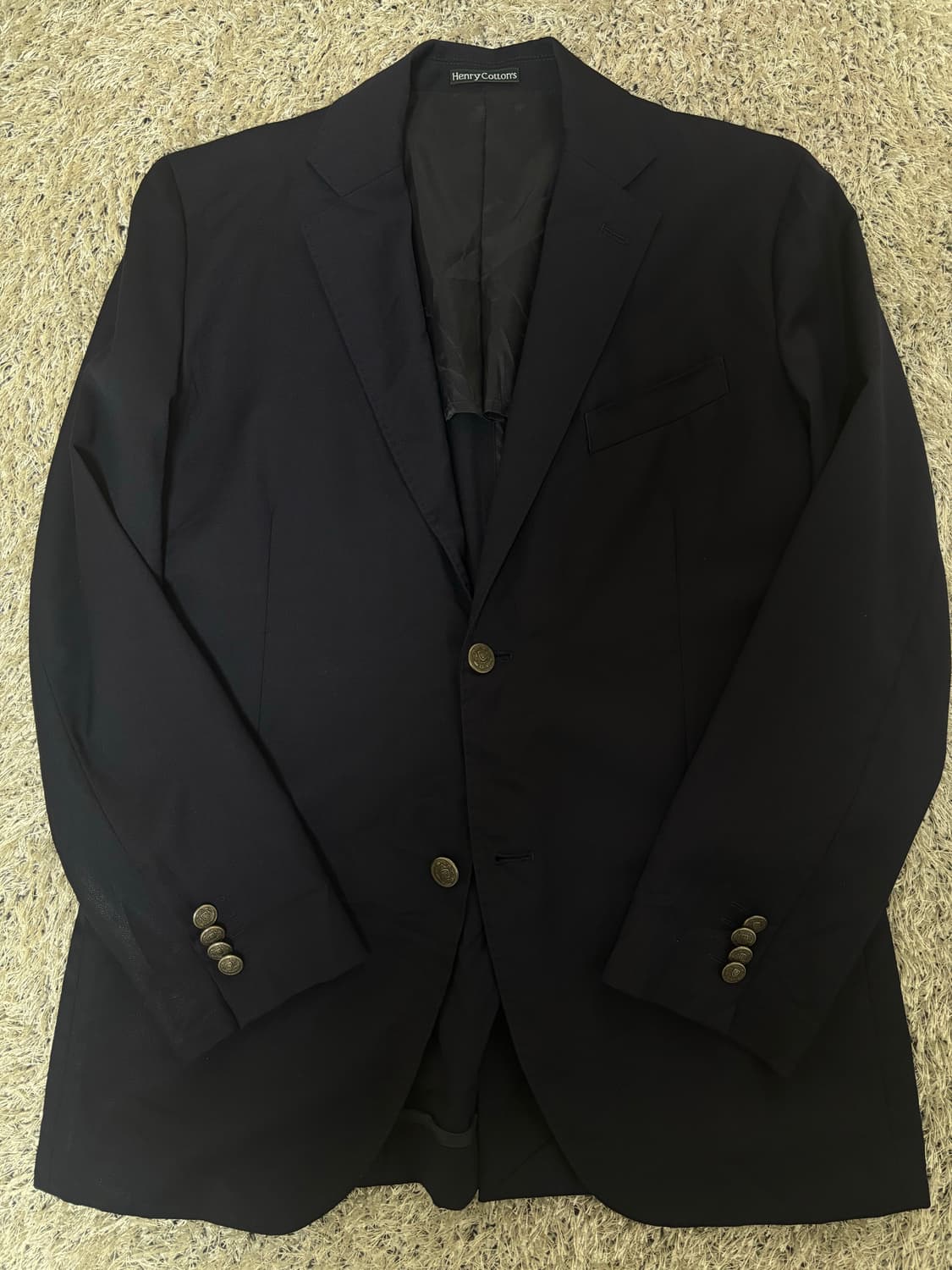 일본판 HENRY COTTON 블레이저 사이즈 95-100 상품이미지1