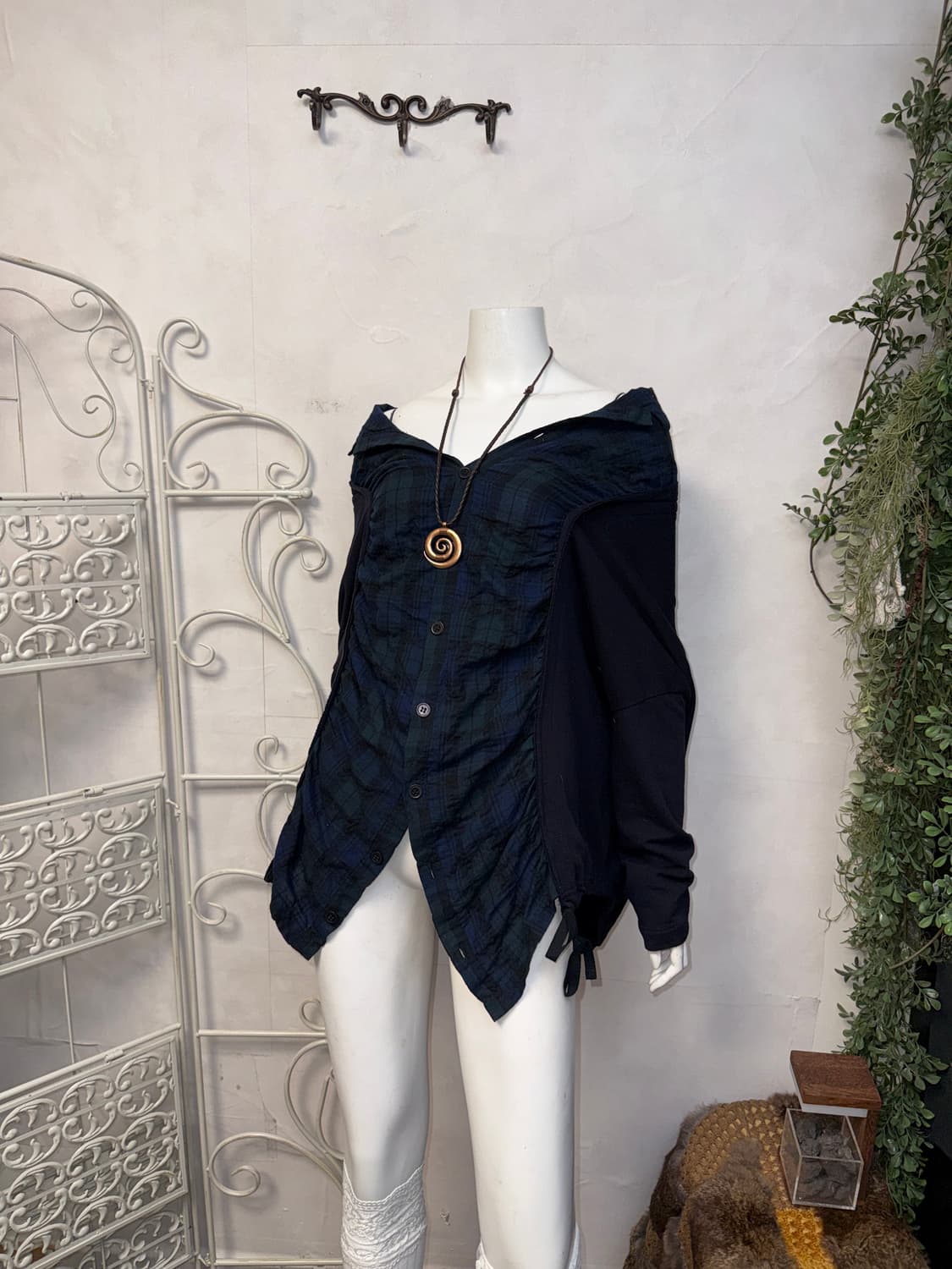 Y’s Yohji Yamamoto shirt layered wool cd 상품이미지7