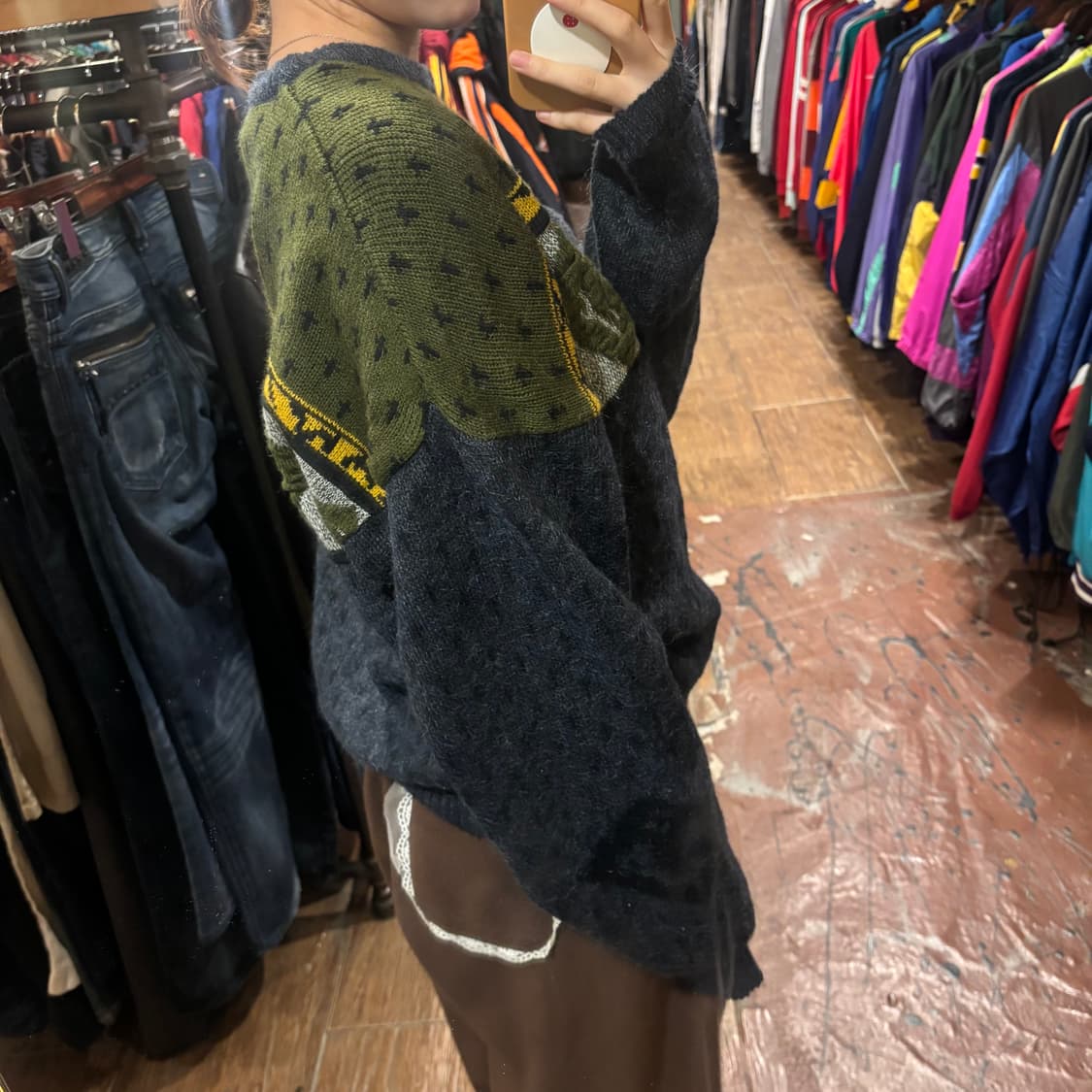 [Hi] 스웨터 아가일 패턴 니트 상품이미지4