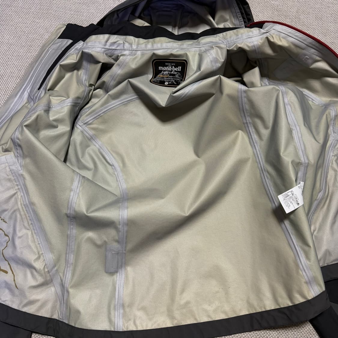 몽벨 고어텍스 제로포인트 바람막이 자켓 상품이미지6