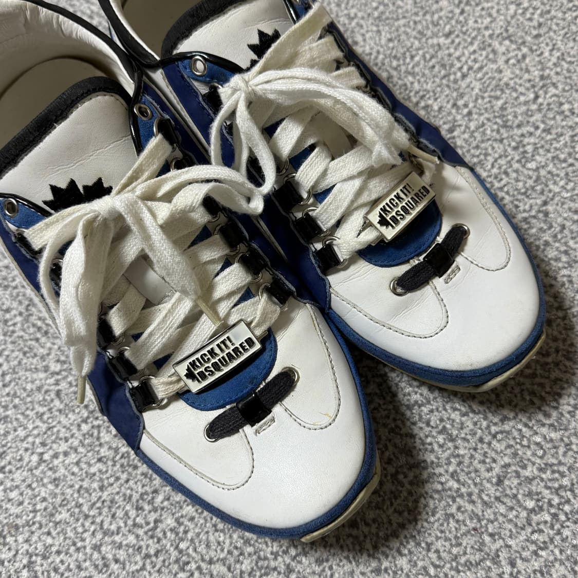 디스퀘어드2 벨루어 스니커즈 40 260-265 상품이미지6