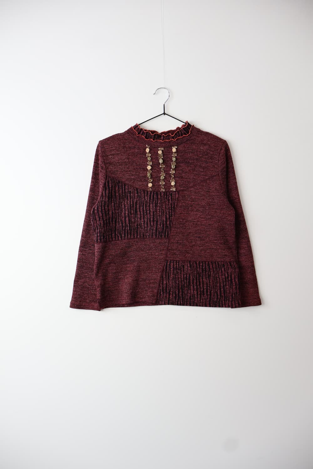 Lascolinas Floral Polyester Sweaters 상품이미지3