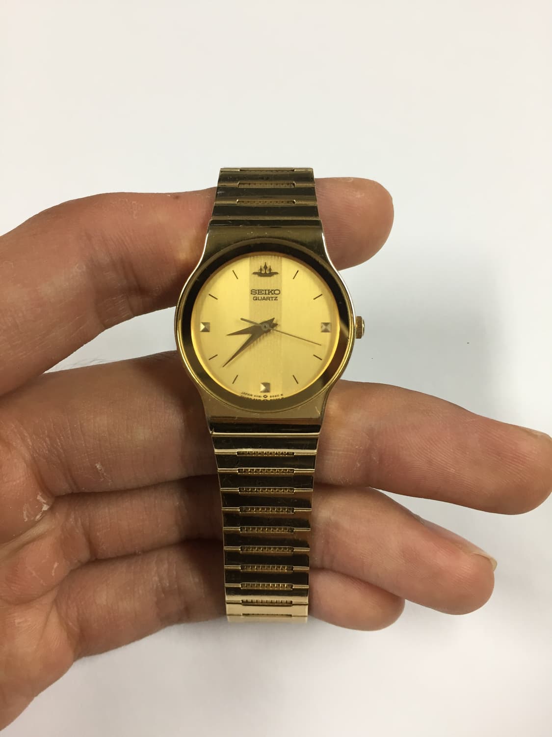 90s seiko quatz gold dress watch 상품이미지1