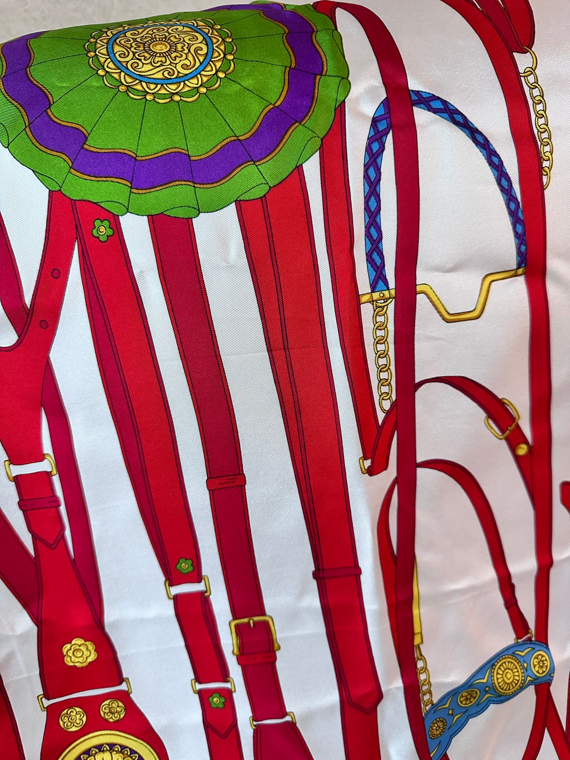 셀린느 실크 스카프 상품이미지5