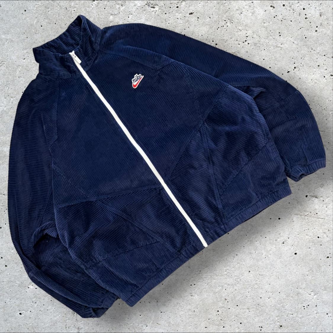 [XXL] 나이키 코듀로이 네이비 트랙 집업 자켓 D666 상품이미지1