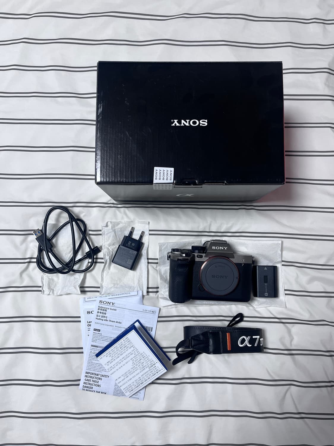 [SONY] 소니 a7m4 풀프레임 미러리스 새상품급 카메라 상품이미지1