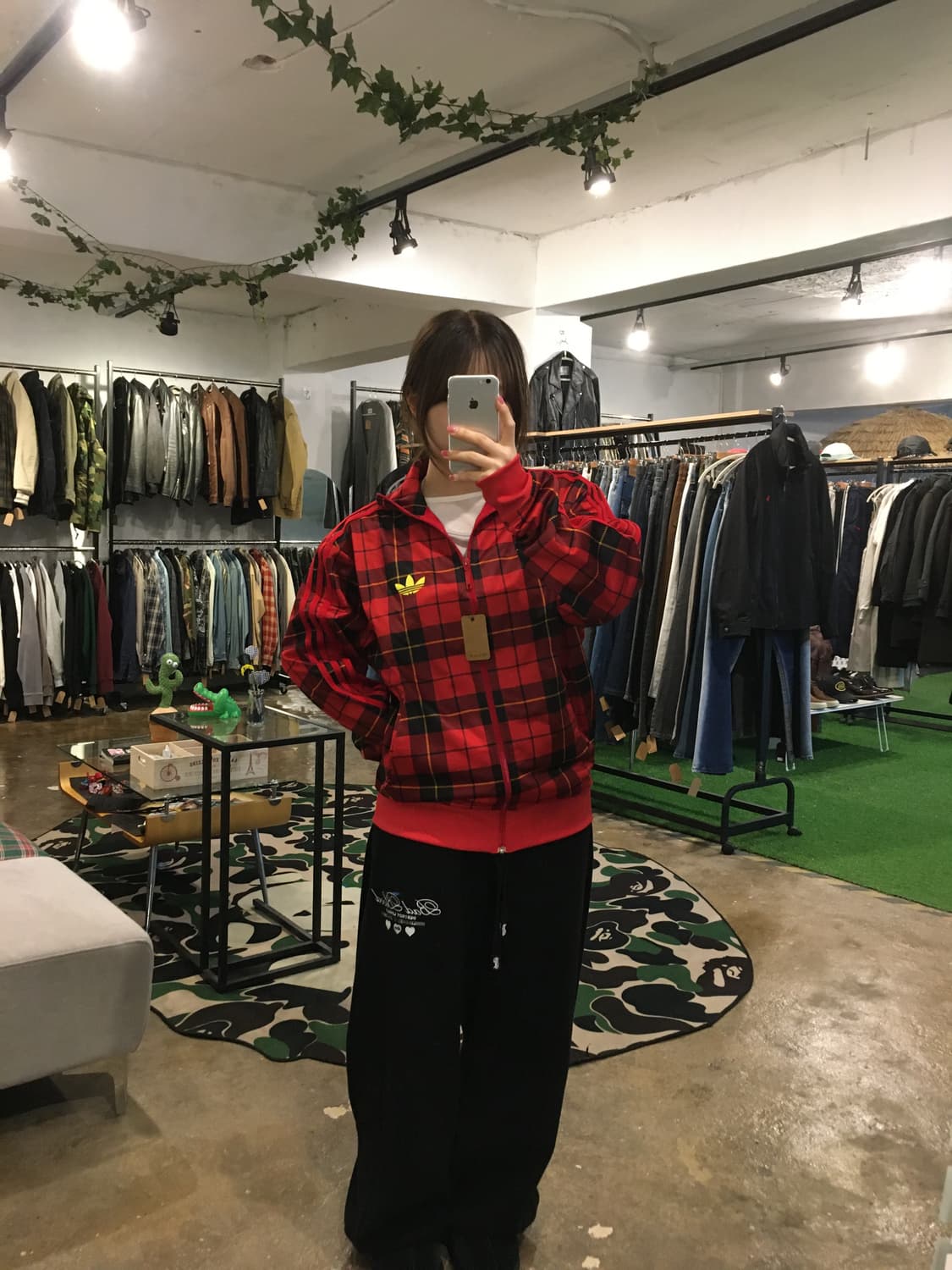 아디다스 희귀 체크 트랙탑 95 상품이미지5