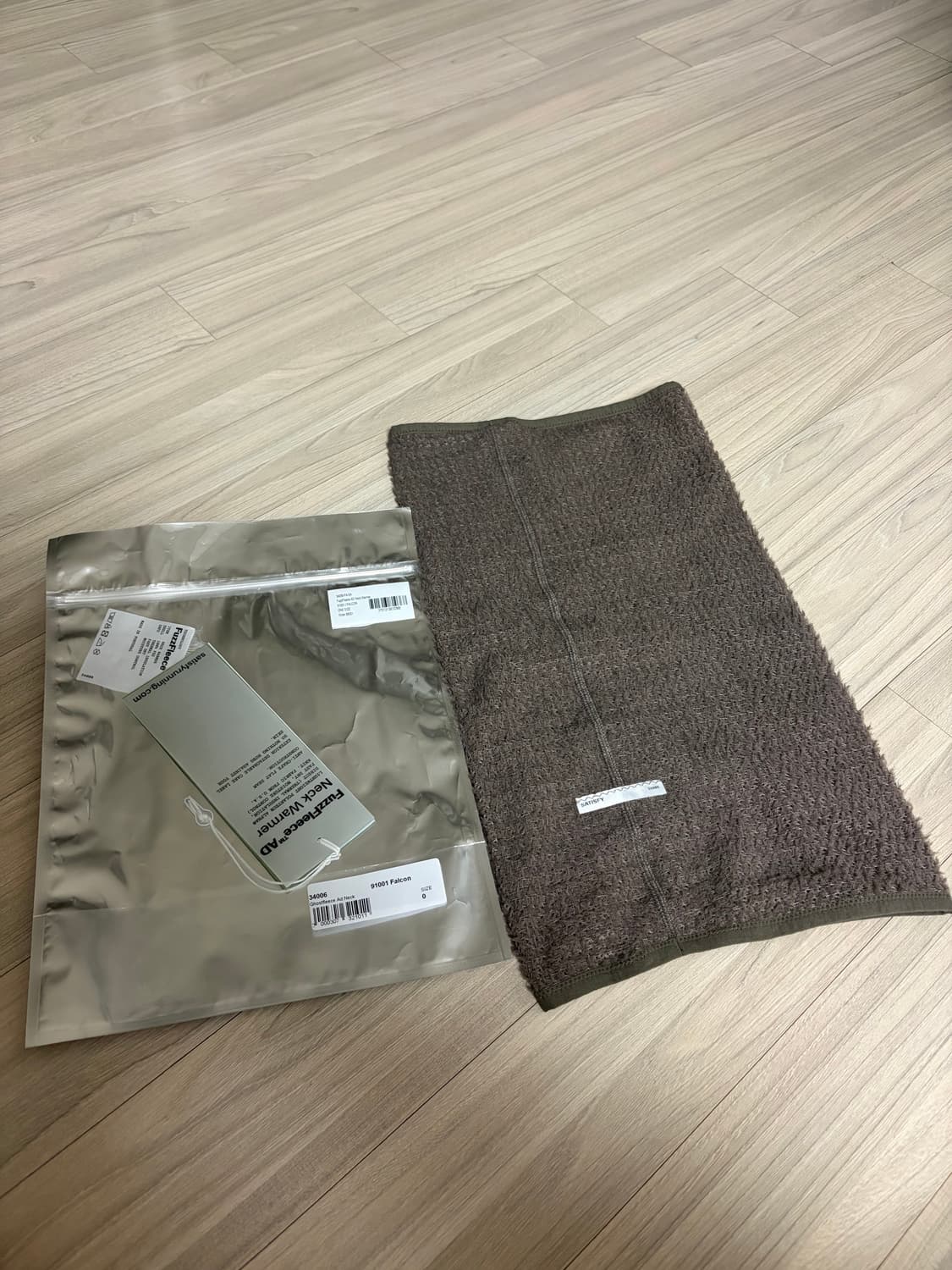 새티스파이 넥 워머 팔콘 satisfy 상품이미지1