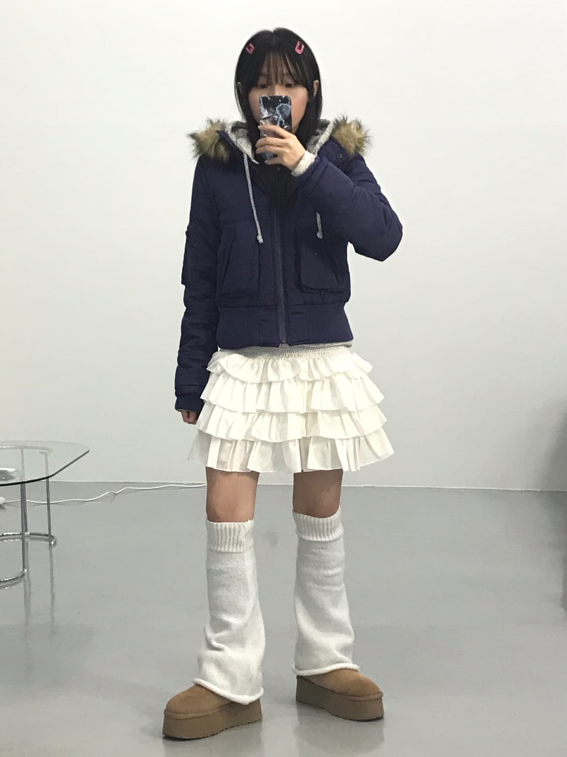 Jpn Purple Wolfjaw Puffer Jackets 상품이미지2