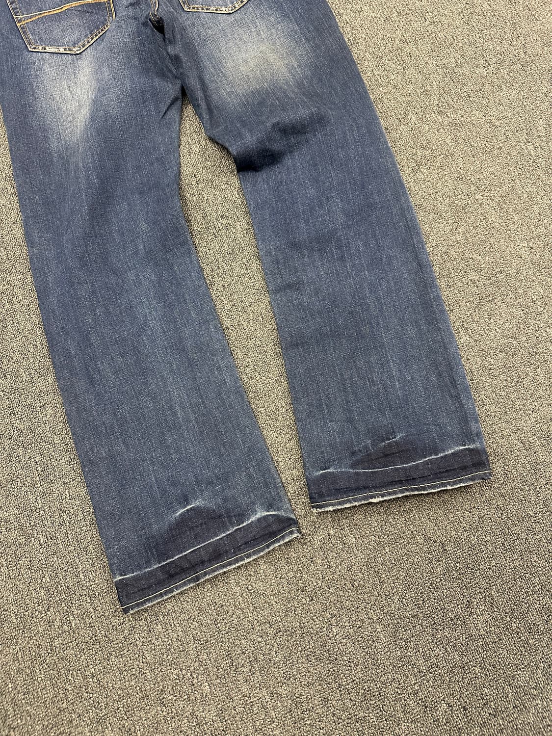 36) 아베크롬비 y2k 진청 와이드 데님팬츠 상품이미지5