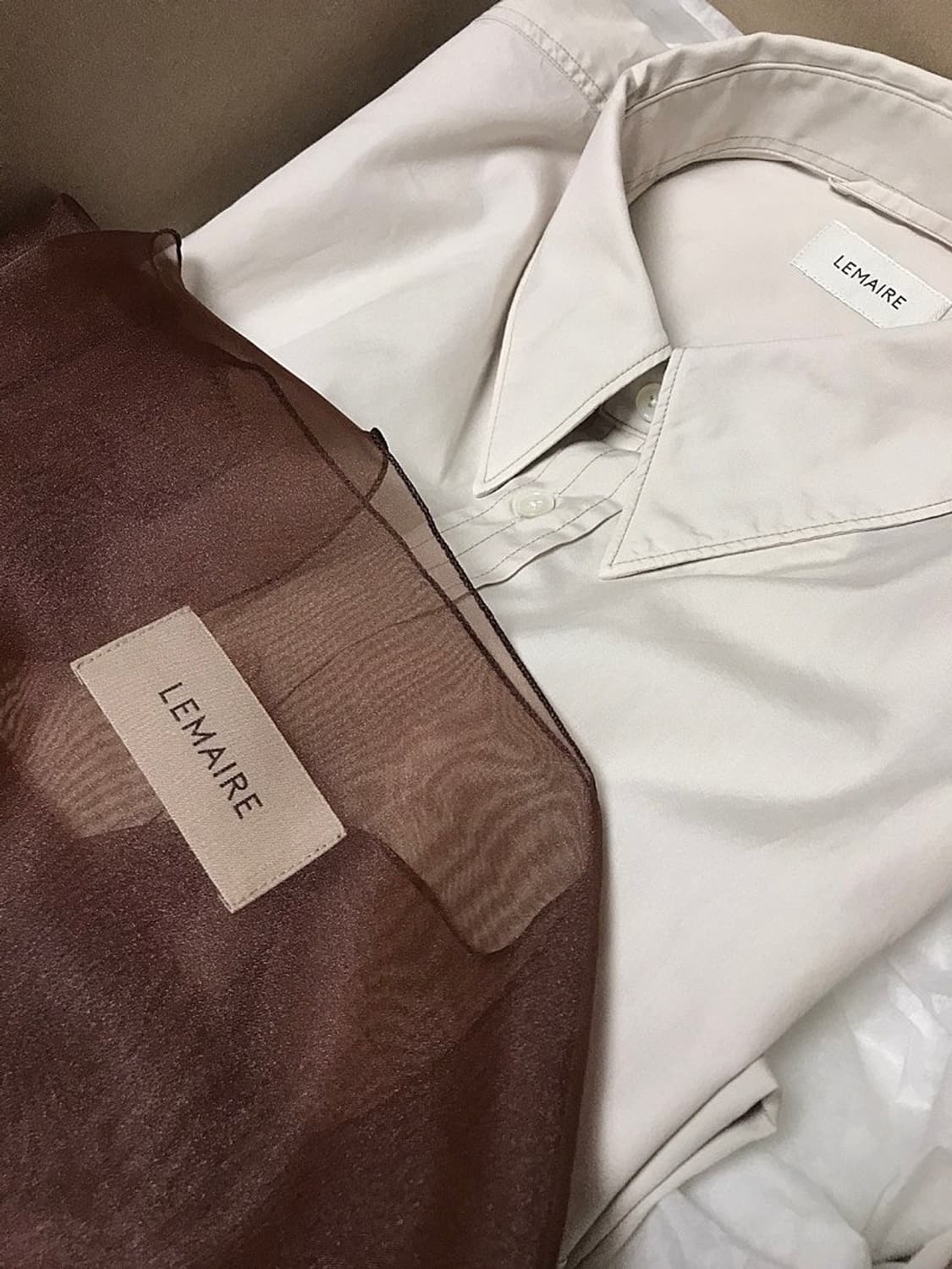 르메르 21ss 코튼 포플린 셔츠 상품이미지9