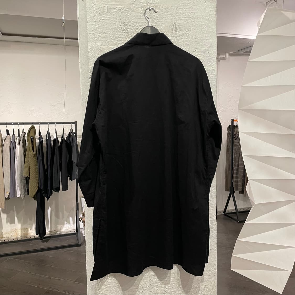 요지야마모토 오버사이즈 롱셔츠 상품이미지4