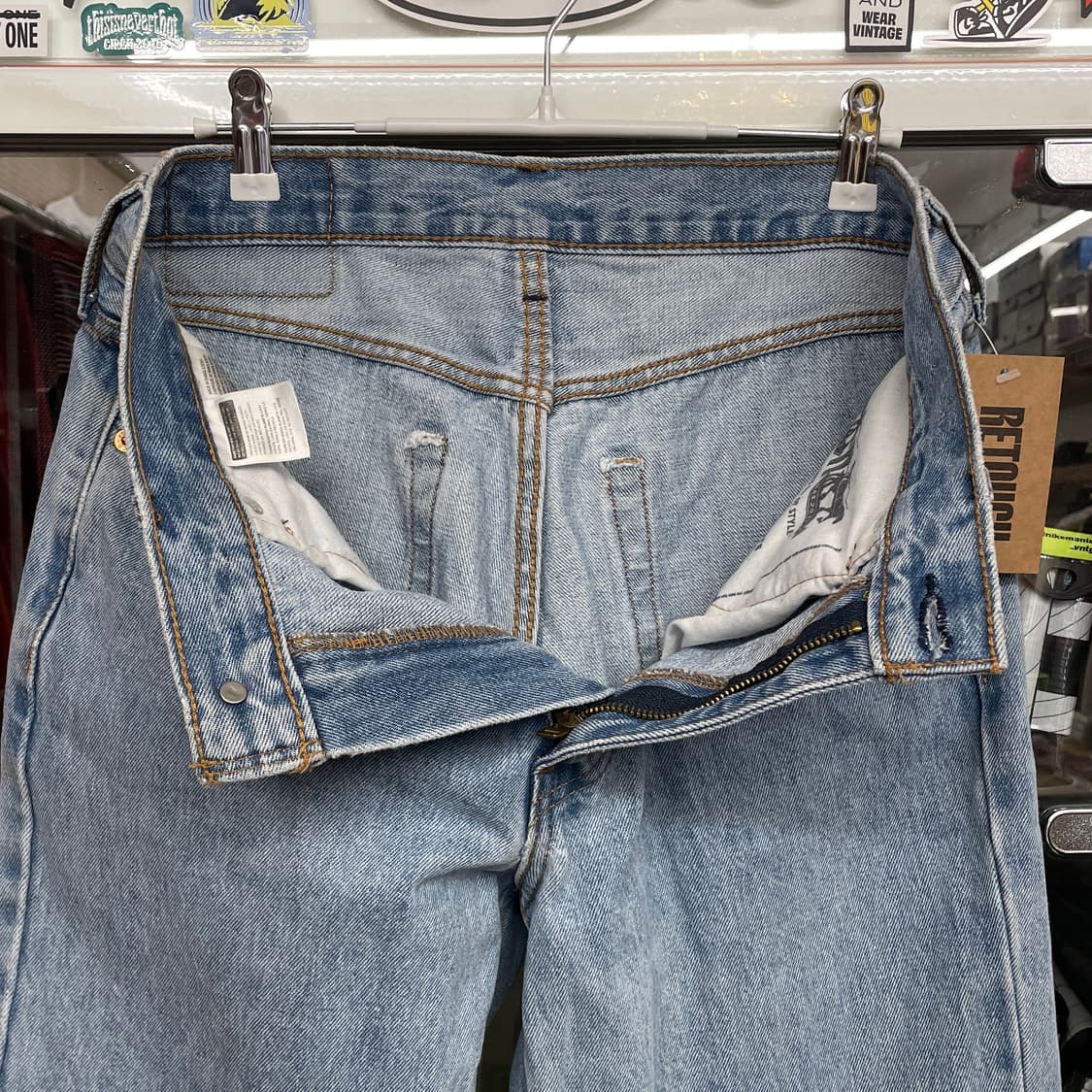 리바이스 550 라이트 블루 워시드 상품이미지3