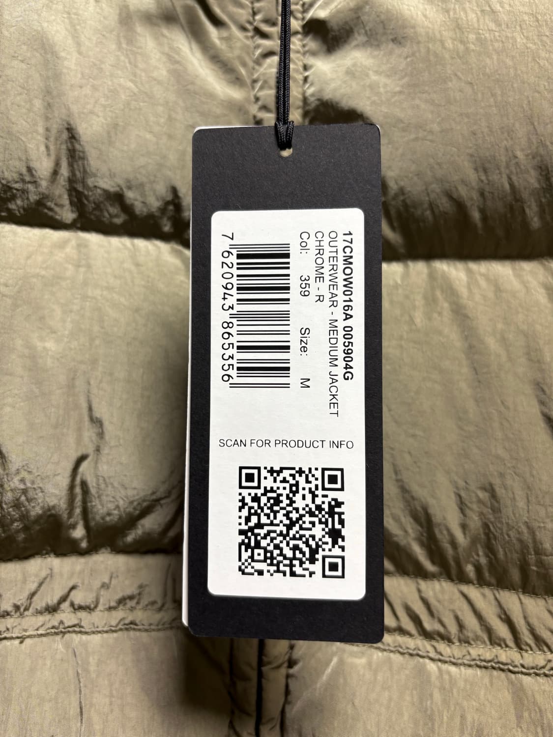 C.P. 컴퍼니 크롬-R 다운 패딩 자켓 새상품 판매 합니다 상품이미지2