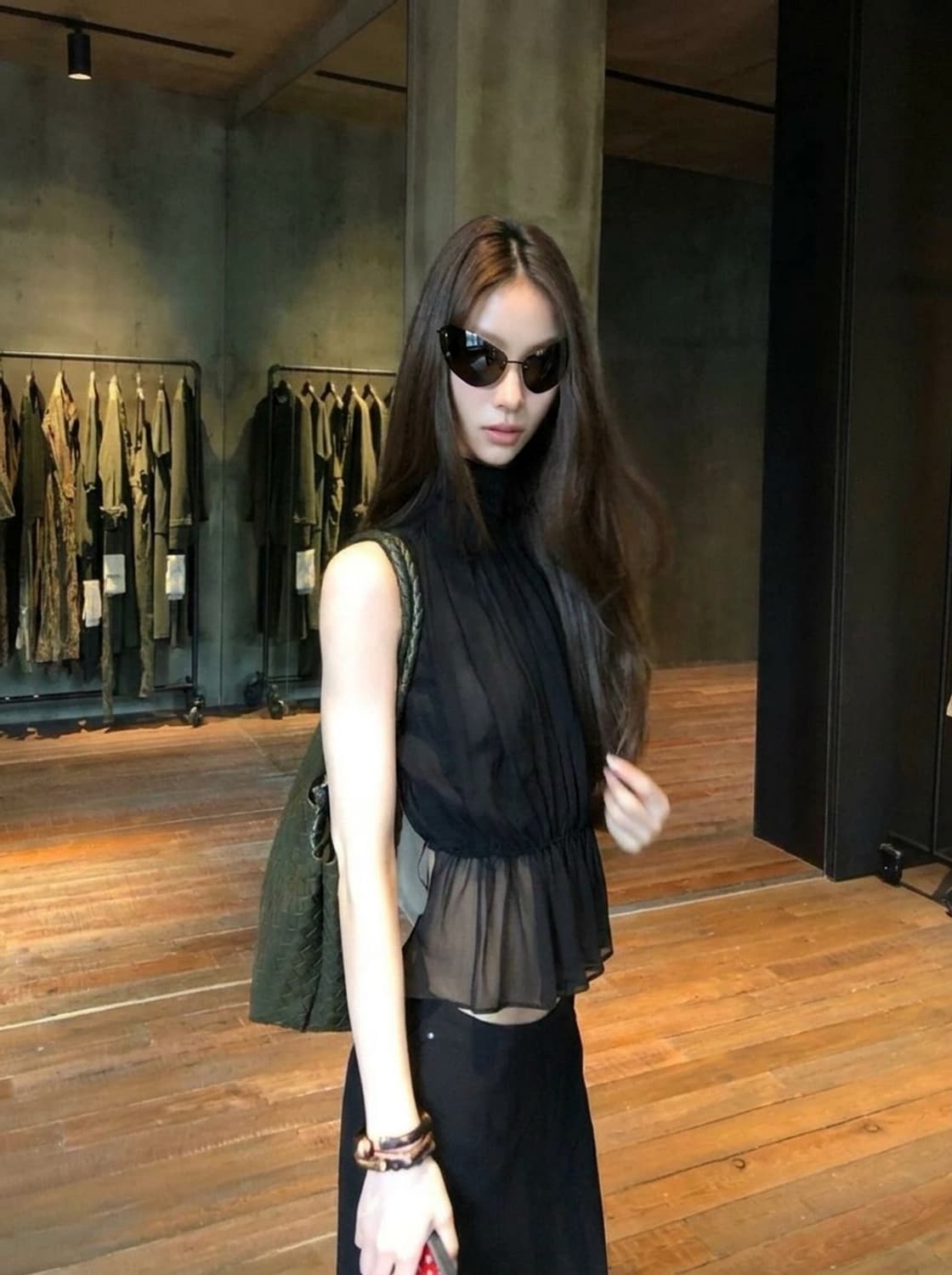 Balenciaga  23ss MIRAGE OVAL 선글라스 상품이미지2
