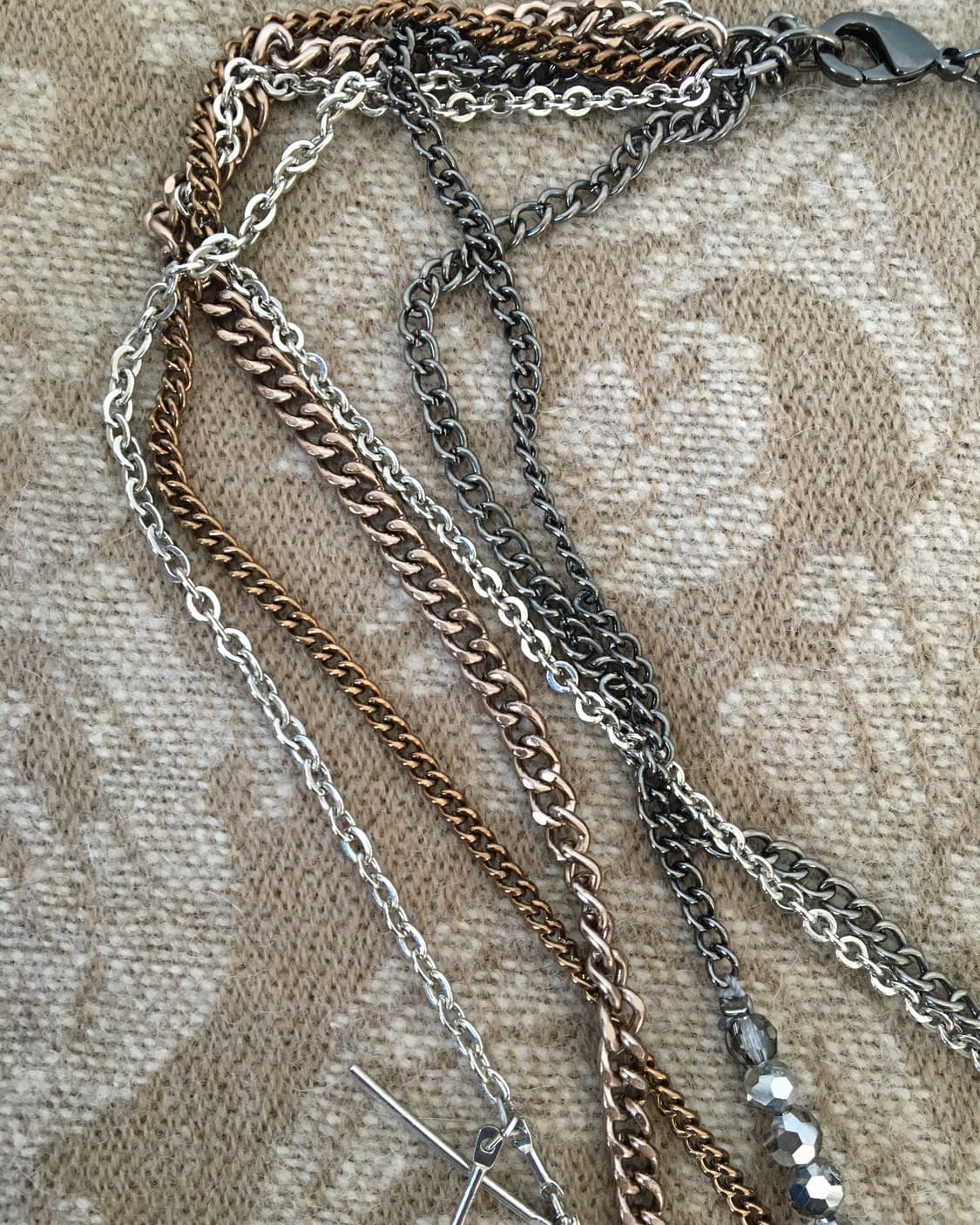 chain layered necklace 상품이미지6