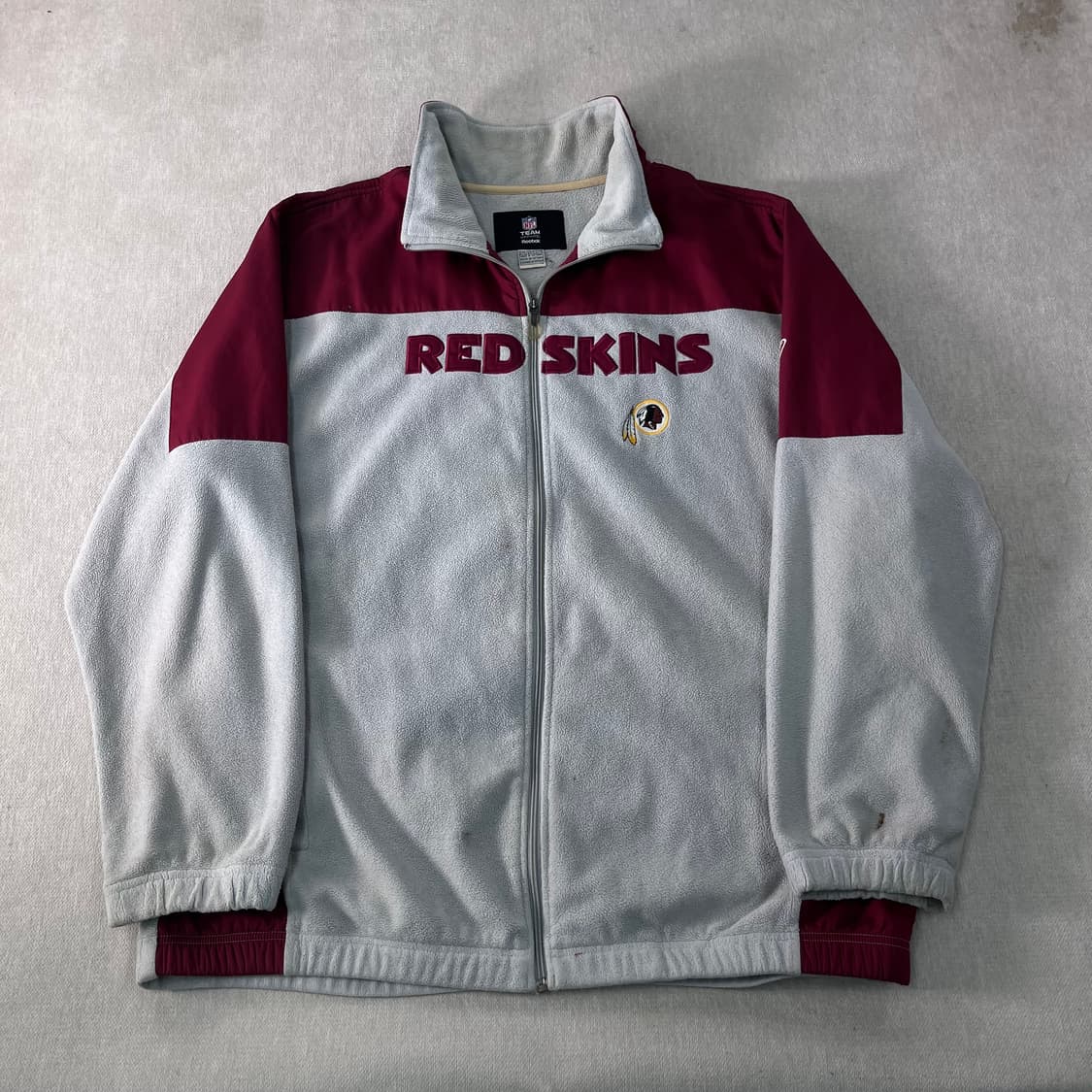 110 NFL 리복 올드스쿨 플리스 집업 상품이미지1