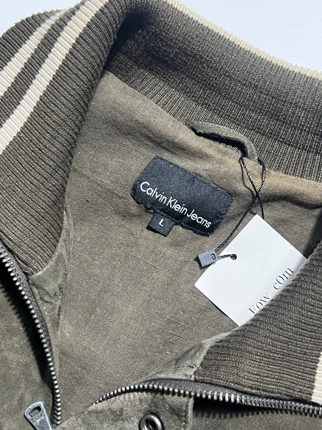  Calvin Klein Goat Suede Leather Jacket 상품이미지5