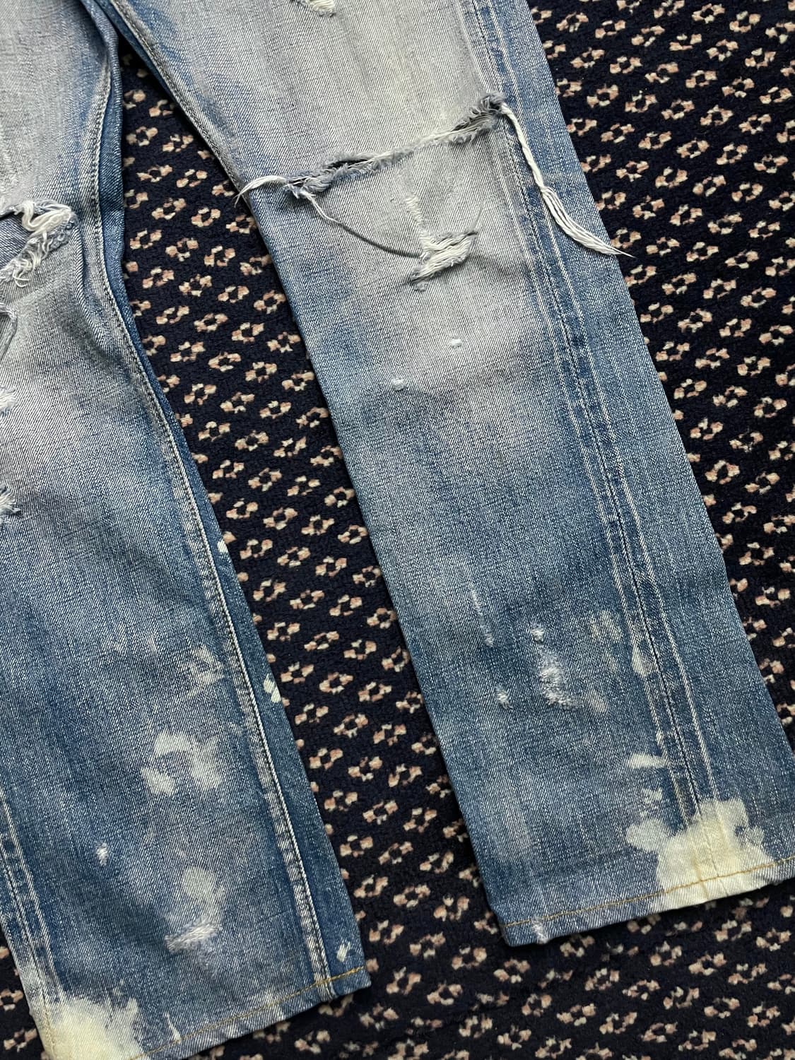 Fullcount Destroyed Selvedge Denim 상품이미지5