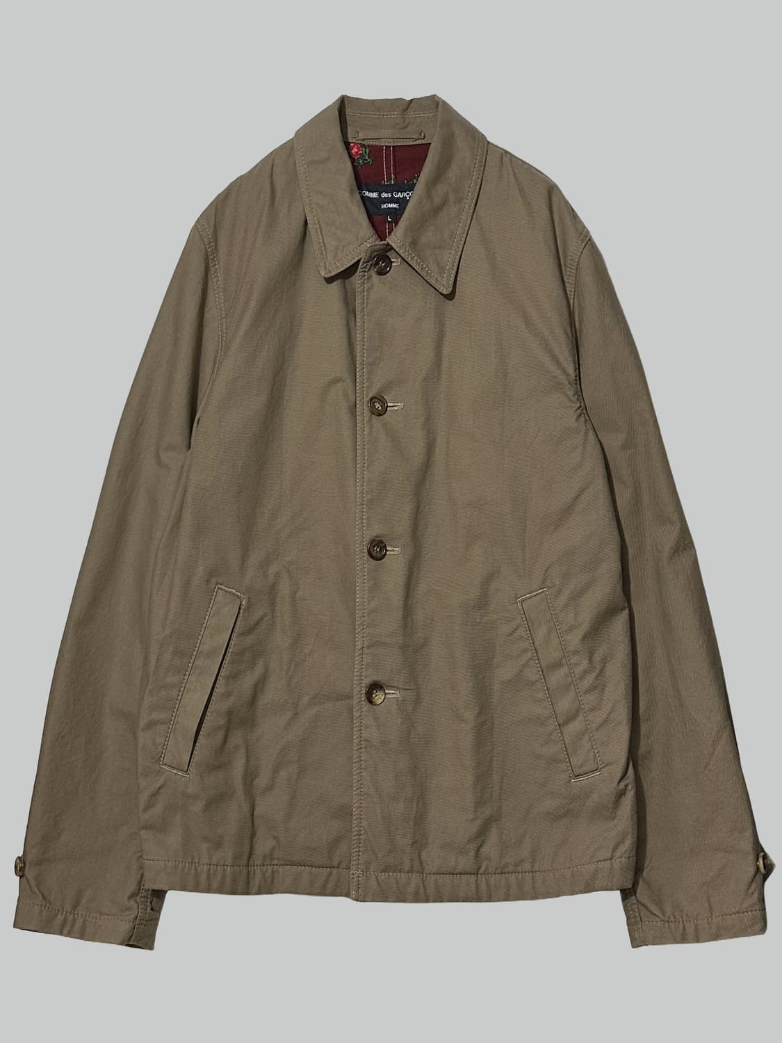 꼼데가르송 옴므 퍼커링 자켓 상품이미지3