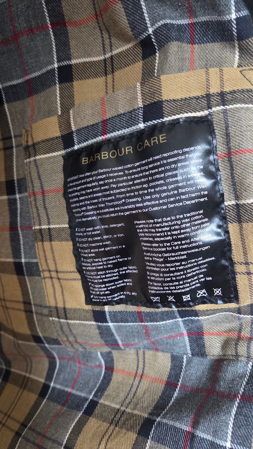 바버 인터내셔널 왁스 자켓 상품이미지4