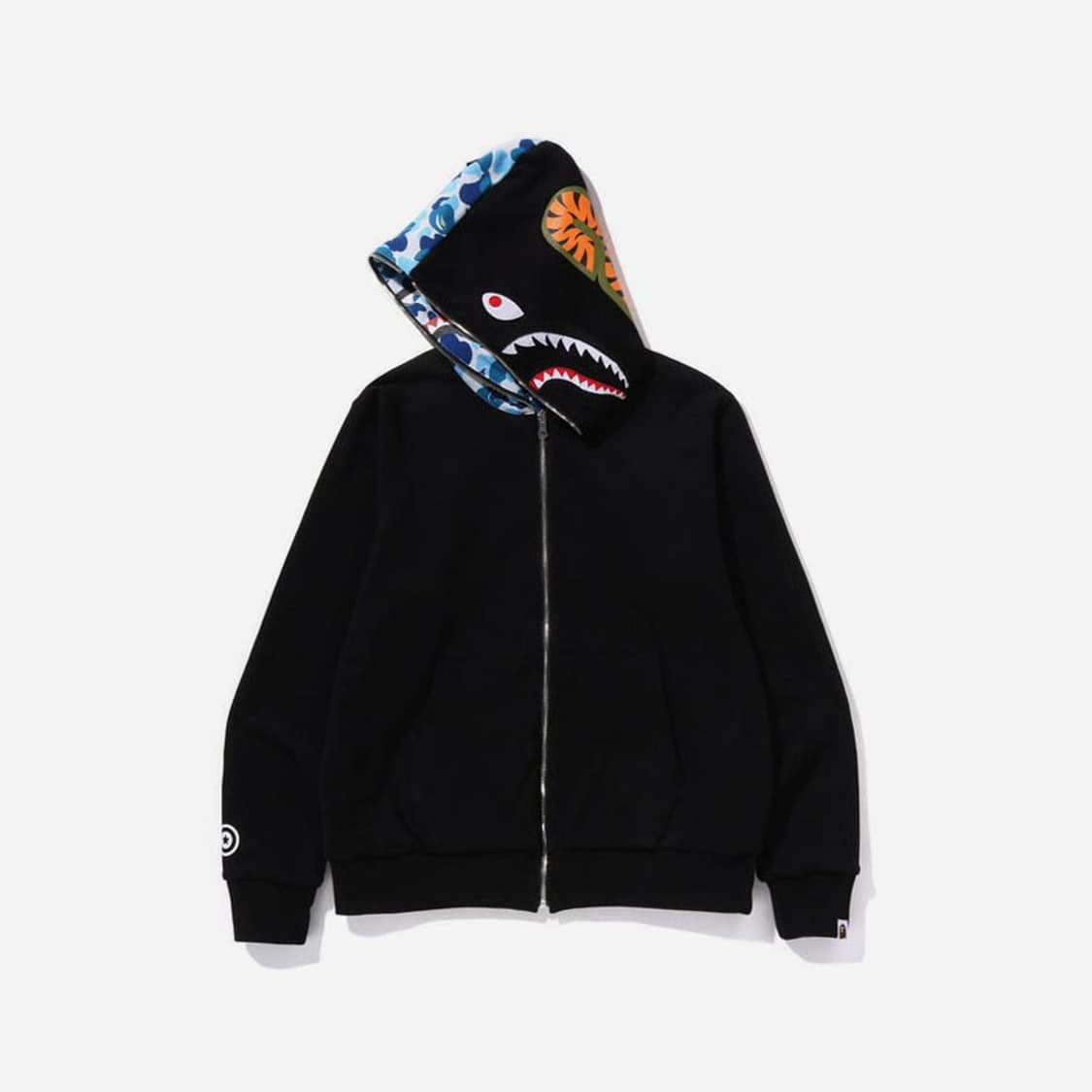 베이프 샤크후드 블루 리버시블(양면) 상품이미지2