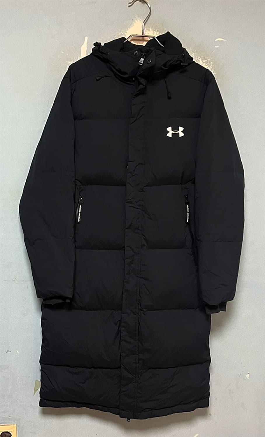 언더아머 남자 롱패딩 덕다운 블랙 캐주얼 M 95 상품이미지1
