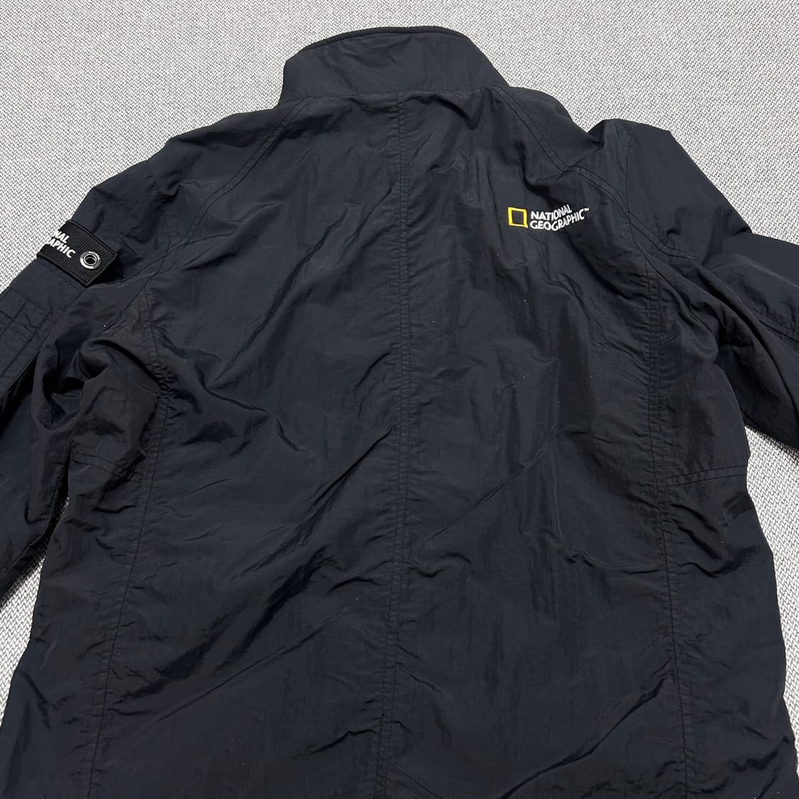 내셔널지오그래픽 나일론 블루종 자켓(L) 상품이미지5