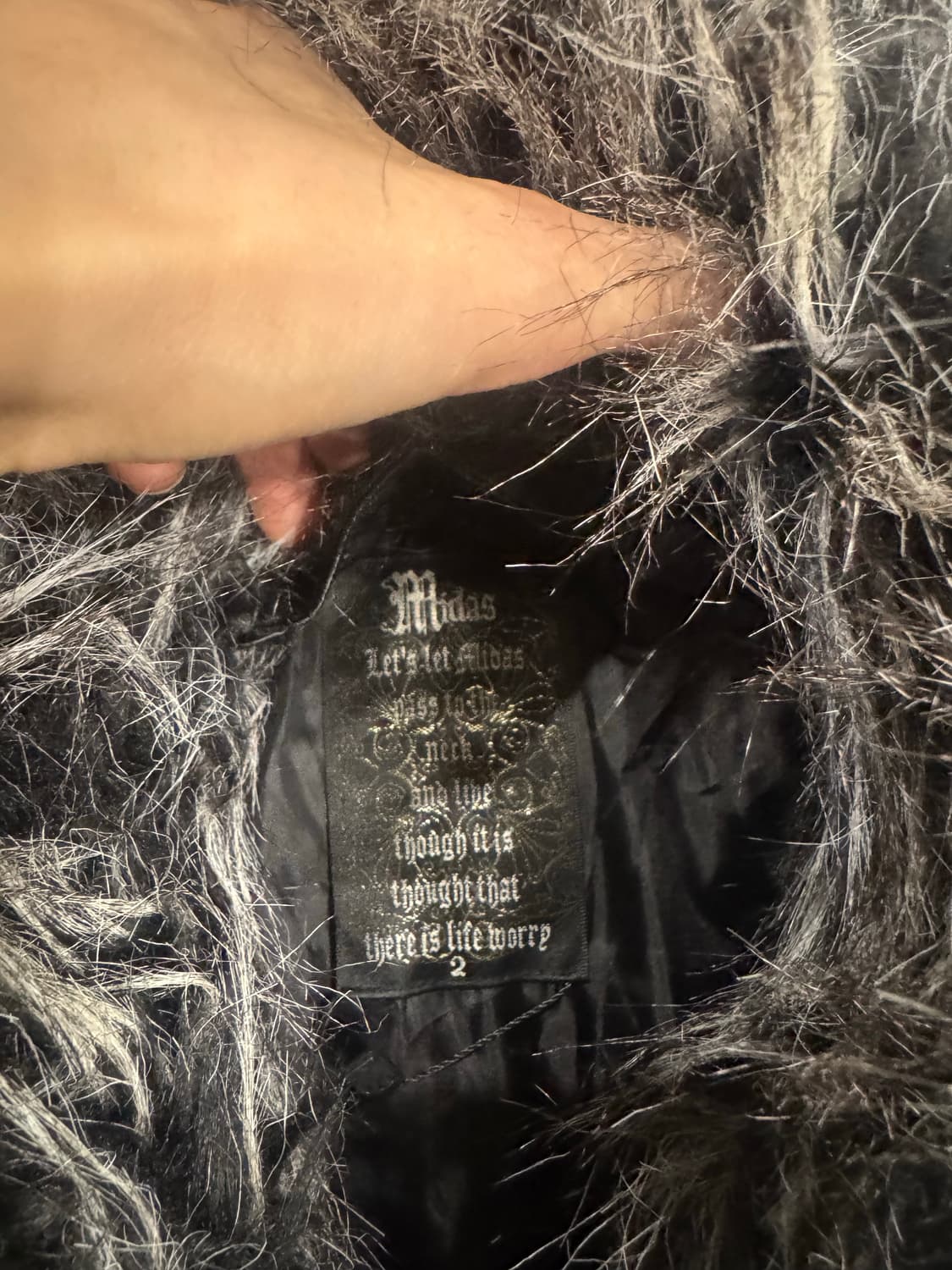 MIDAS Down Jacket Double Zip Glossy Blac 상품이미지2