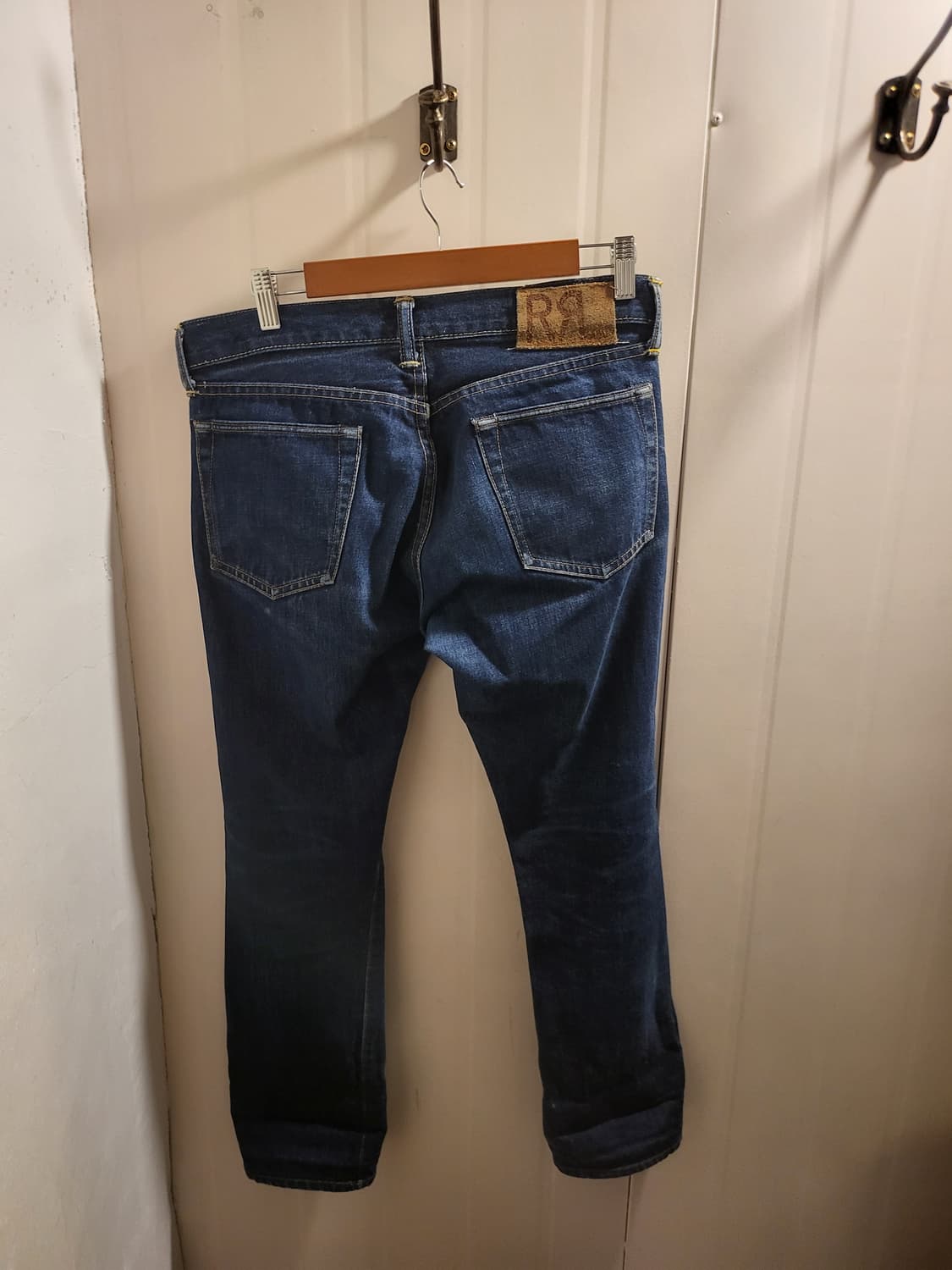 RRL 더블엘알 슬림핏  셀비지 데님 29인치 상품이미지5