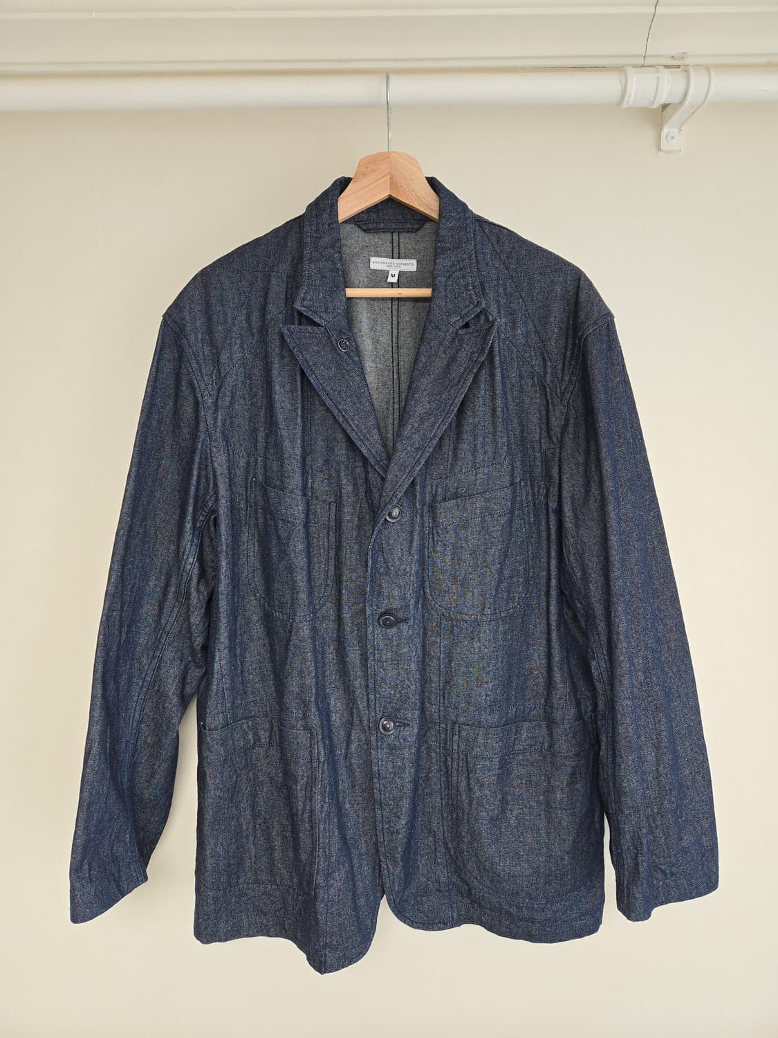 [M] 상태최상, 엔지니어드가먼츠 데님 베드포드 자켓 상품이미지1