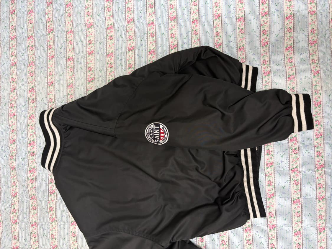 세인트페인 SP 팀 로고 스타디움 자켓 네이비 S 상품이미지3