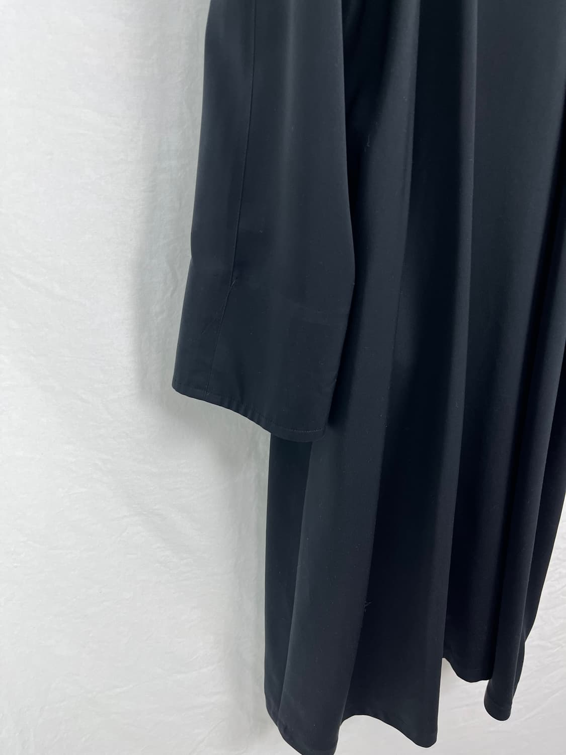 AKI 폴리 원단 롱 코트 상품이미지8