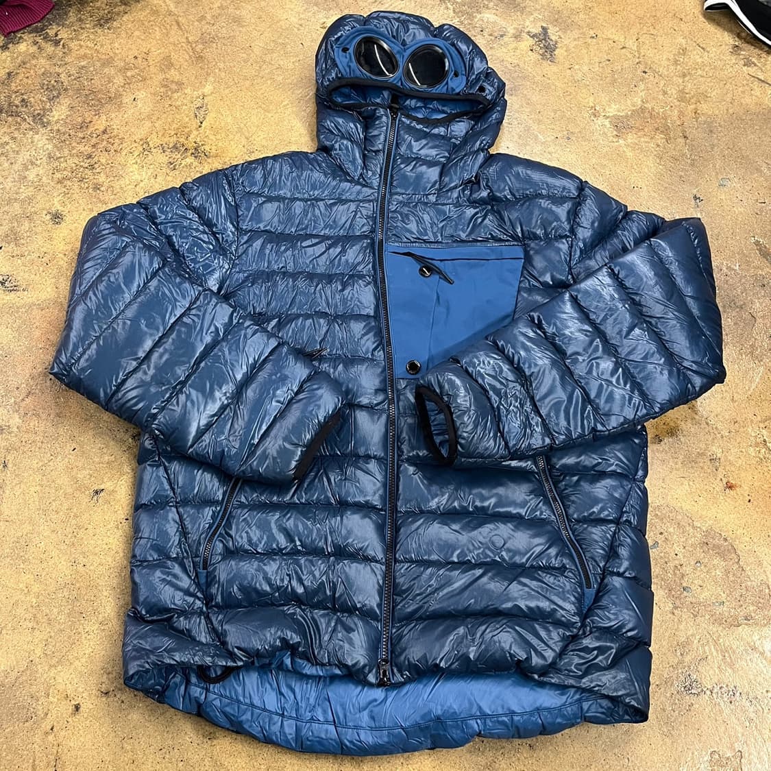 [정품/52] C.P.컴퍼니 D.D.SHELL 고글 패딩 자켓 b17 상품이미지2