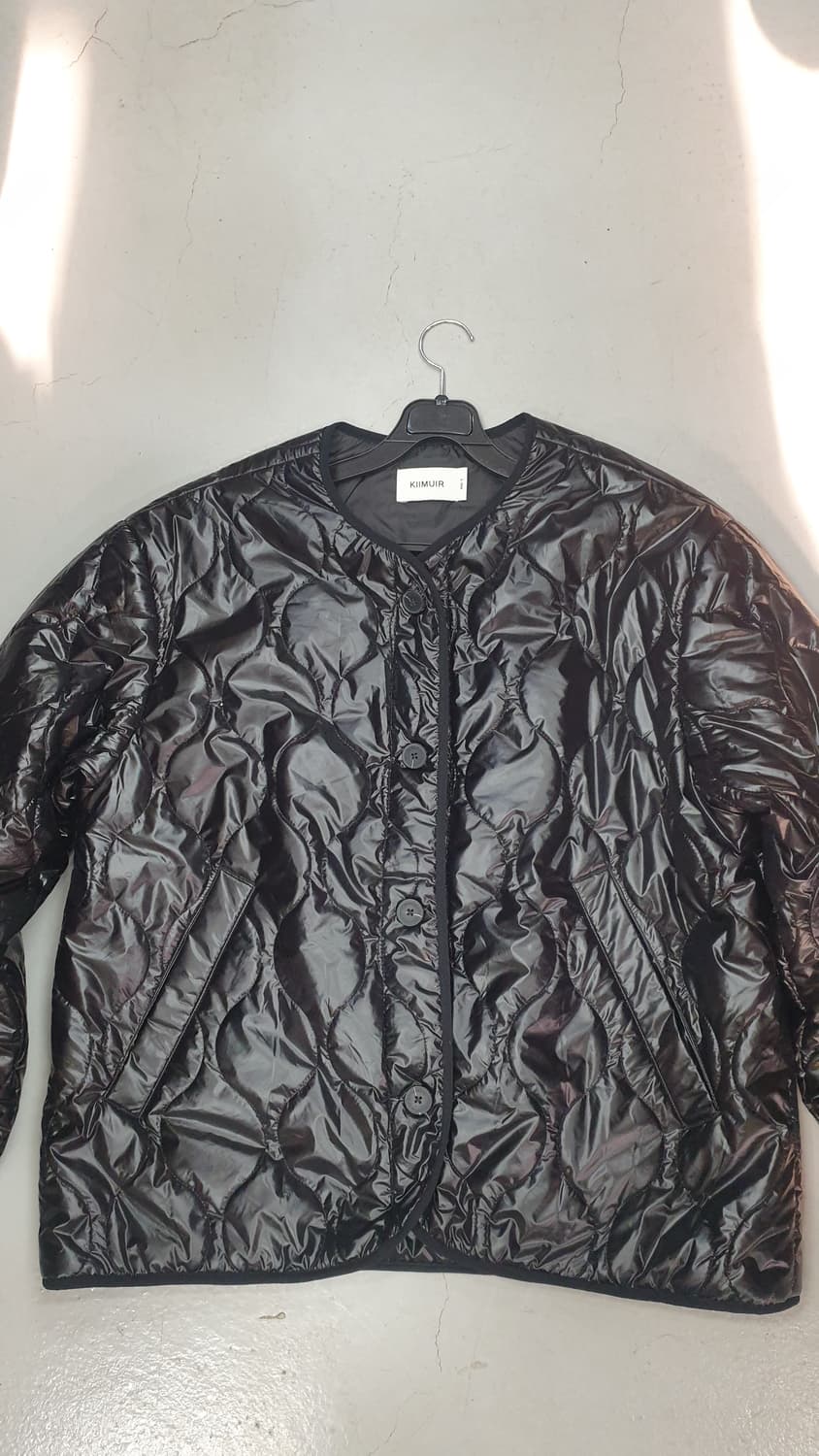 KIIMUIR 키뮤어 블랙 퀼팅 자켓 L  상품이미지1