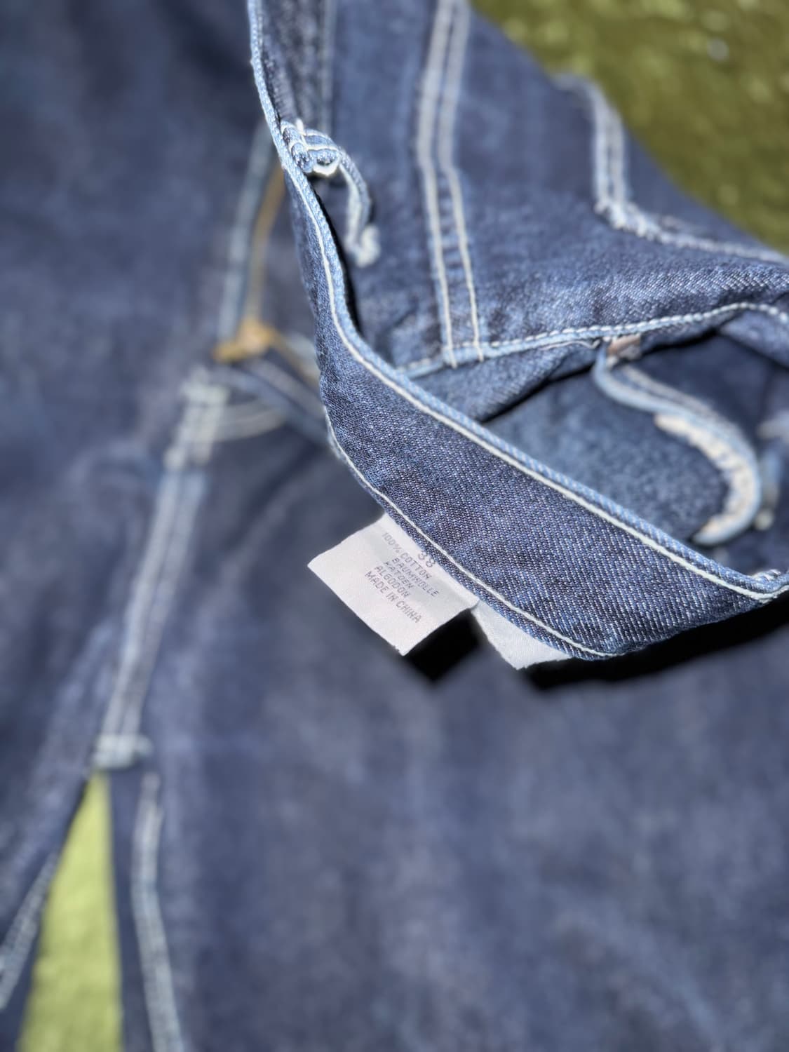 [38] 00s NAUTICA 노티카 USA 루즈 스트레이트 크롭 데님 상품이미지4