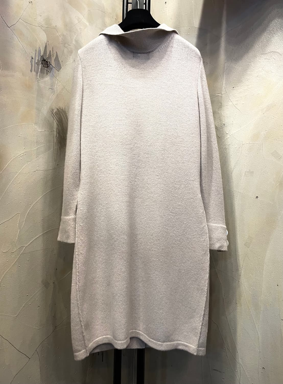 Evseg 100%캐시미어 두툼 가디건 코트 상품이미지5