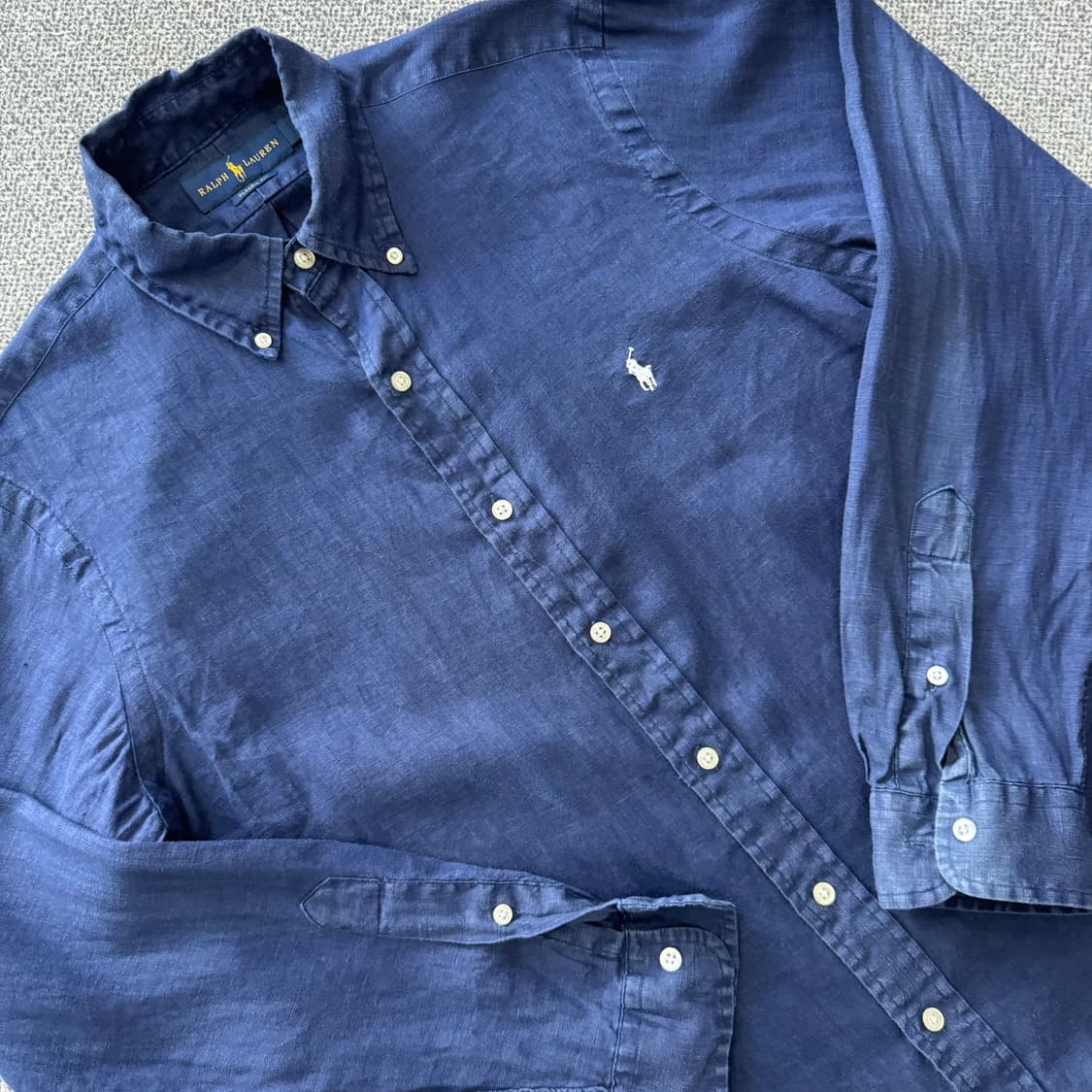 폴로 랄프로렌 린넨 남방 상품이미지2