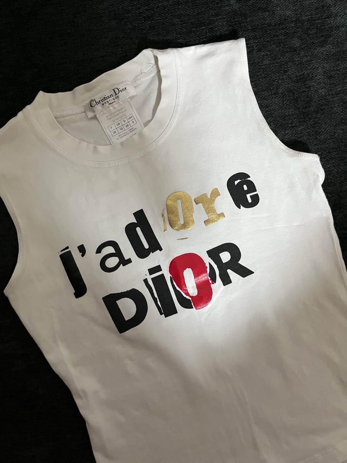 디올 화이트 슬리브리스 상품이미지1