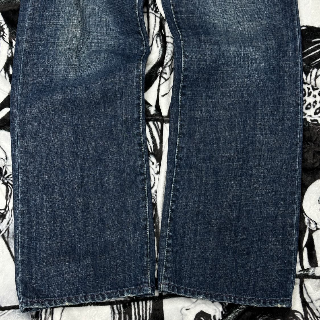 ASK 에스크 y2k 유니온잭 데님팬츠 상품이미지5