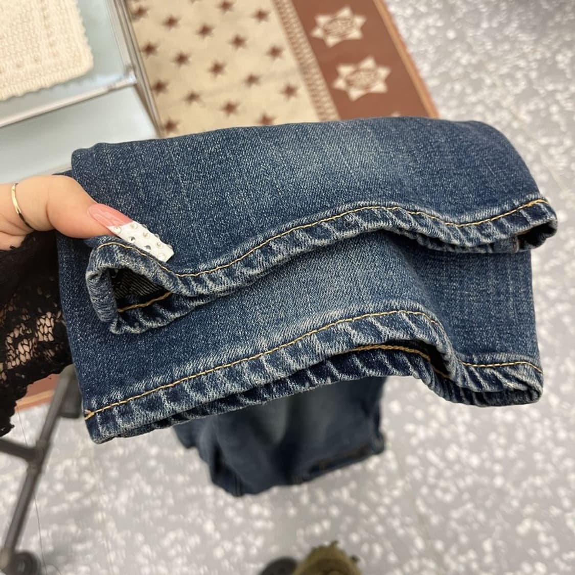 폴로 랄프로렌 빈티지 레트로 캐주얼 데님팬츠 34인치 C10318 상품이미지8