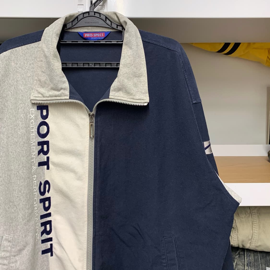 [XL] 90's 프로스펙스 배색 코튼 트랙자켓 상품이미지1