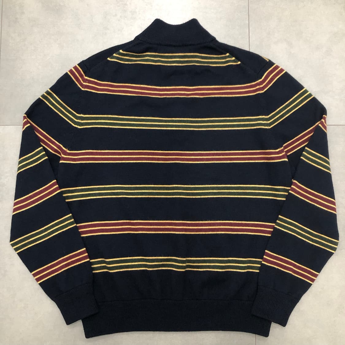 브룩스브라더스 메리노울100% 반집업 니트 스웨터 L 상품이미지3