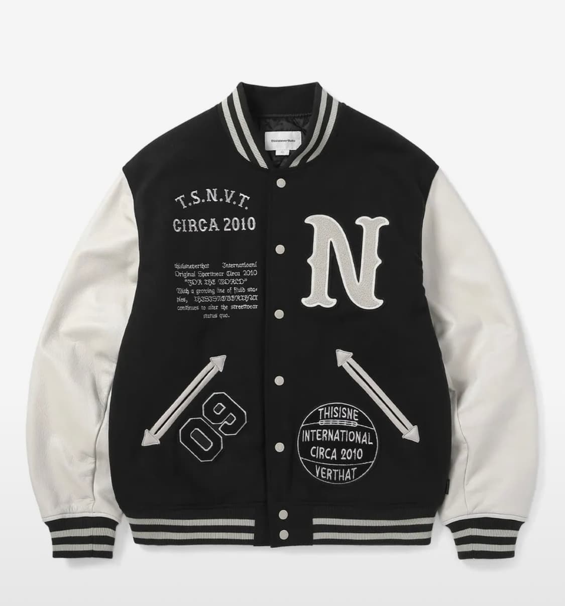 디스이스네버댓 바시티 자켓 상품이미지1