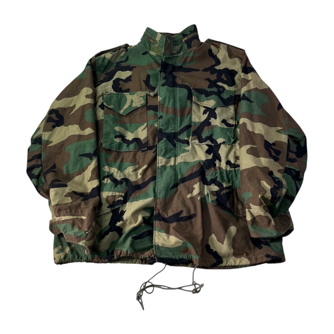 105 알파인더스트리 밀리터리 개구리 카모 야상 자켓 상품이미지1