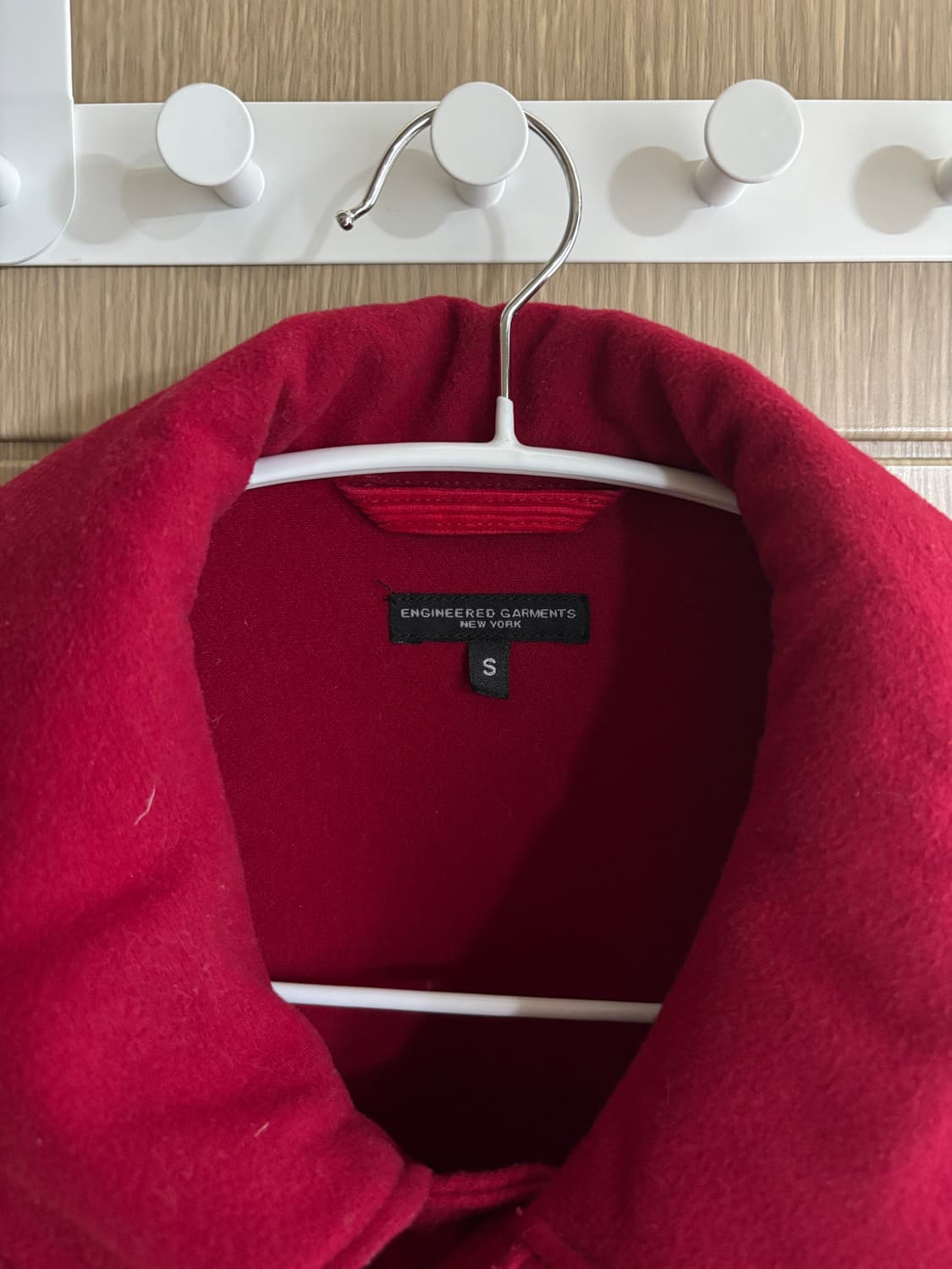 Engineered garments 엔가 페이크 울 자켓 S 상품이미지3