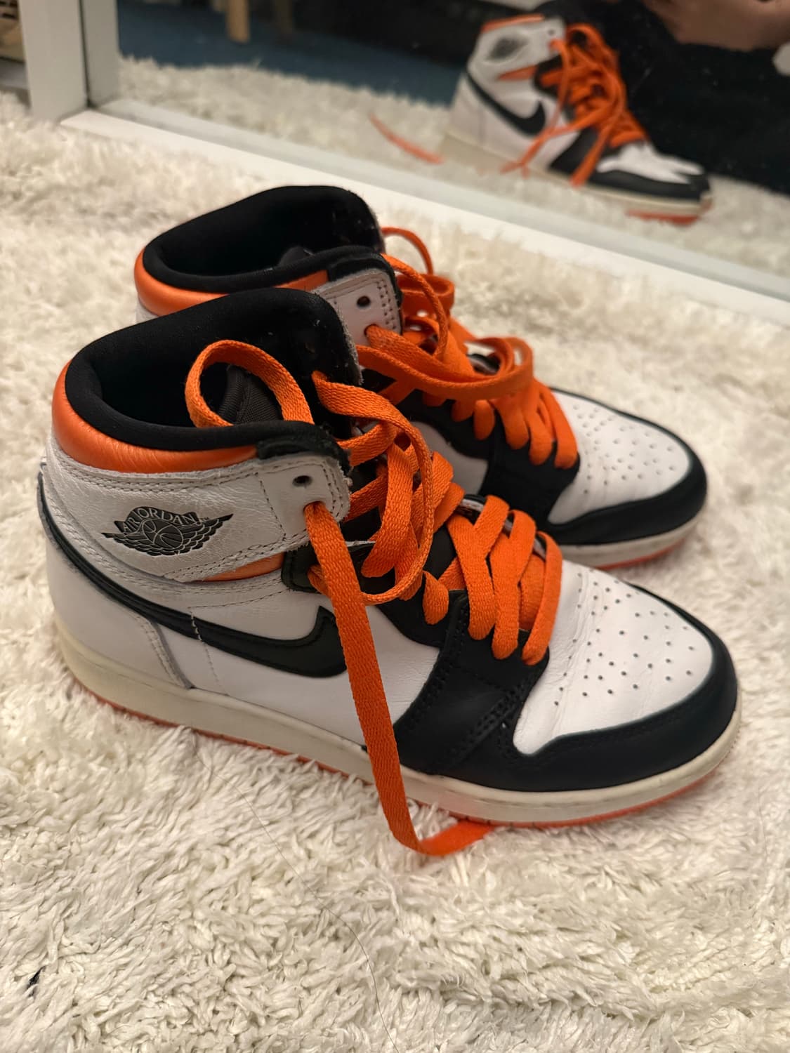 나이키 에어 조던 1 하이 OG 일렉트로 오렌지 230 상품이미지1