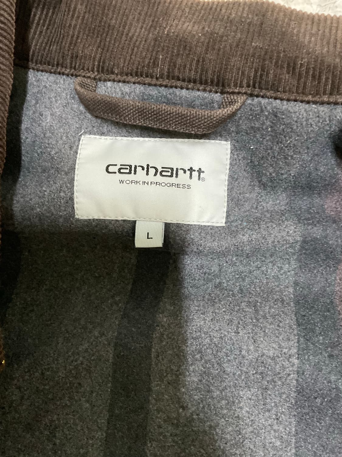 칼하트 디트로이트 자켓 딥 브리운 L 상품이미지2