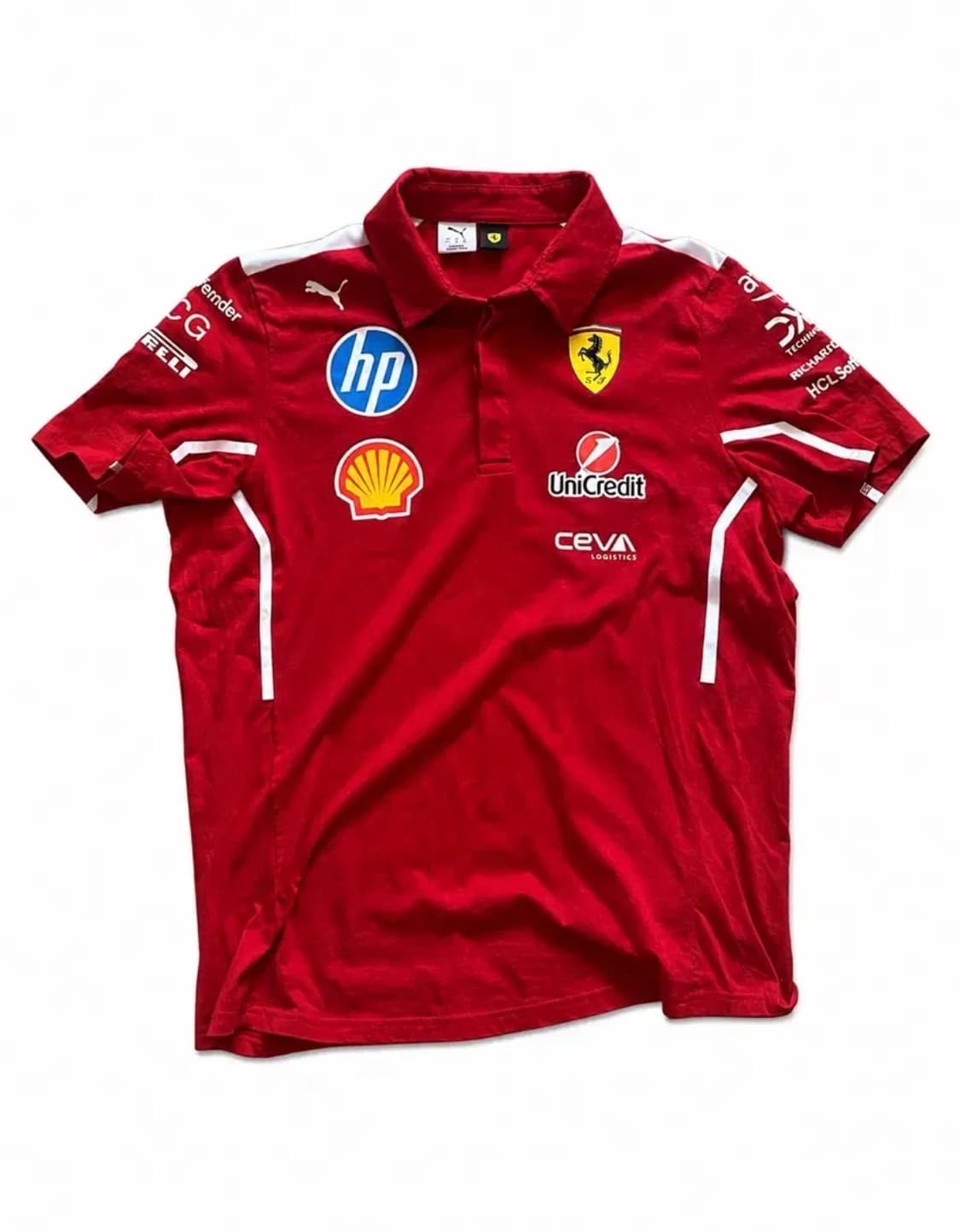 2025페라리 f1팀 폴로 티셔츠 상품이미지1