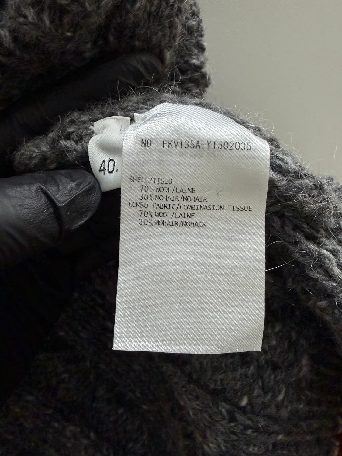 톰브라운 정품 삼선 모헤어 민소매니트 상품이미지6